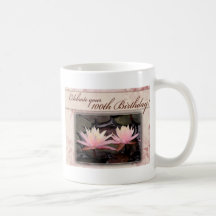 100th Birthday Water Lily Celebration Coffee Mugs