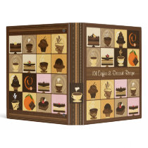 101 Coffee & Dessert Recipe Binder