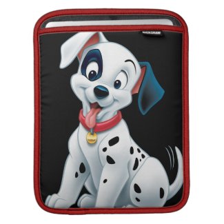 101 Dalmatian Patches Wagging his Tail iPad Sleeve