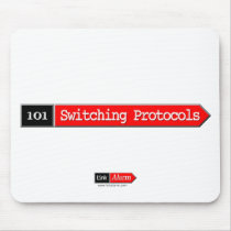 101 - Switching Protocols Mouse Pad