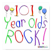 101 Year Olds Rock ! posters