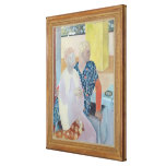 101st Afternoon with Penelope Stretched Canvas Prints