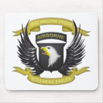 101st Airborne 3D Mouse Mat