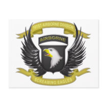 101st Airborne 3D Post Cards