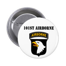101st Airborne Button