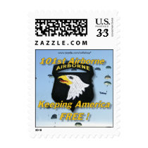 101st airborne div postage stamps army usps vfw
