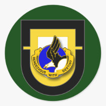 101st Airborne Division - 1st Brigade Flash stickers