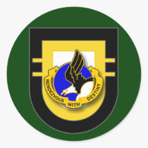 101st Airborne Division - 2d Brigade Flash stickers