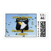 101st airborne division fort campbell iraq postage