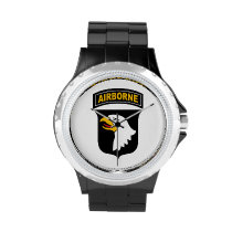 101st Airborne Division Logo Watch at Zazzle