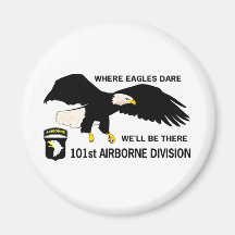 101st AIRBORNE DIVISION Magnets