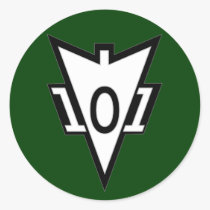 101st Airborne Division Recondo pocket patch 2 stickers