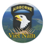 101st airborne division veterans vietnam vets stic stickers