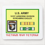 101ST AIRBORNE DIVISION VIETNAM WAR VET MOUSE PADS
