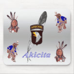 101st Airborne - EF Akicita Mousepads