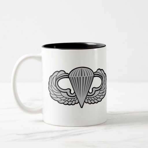 101st Airborne Patch with Jump Wings Mugs