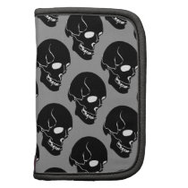 10262006 BLACK DEADLY EMO SKULL GRAPHIC LOGO ICON ORGANIZER