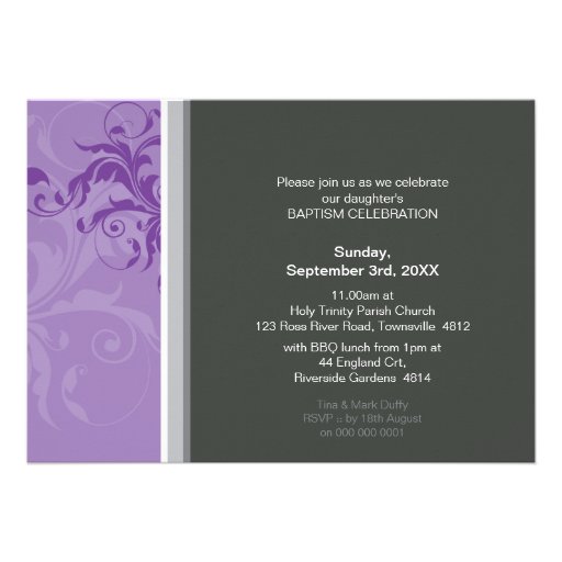 102 Tina :: Invitation - posh design 2