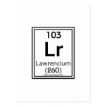 103 Lawrencium Post Card