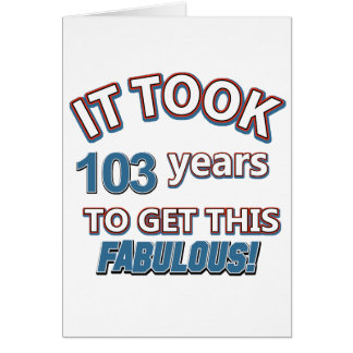 103 Birthday Cards | Zazzle