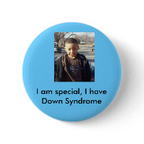 104_0063, I am special, I have Down Syndrome Pinback Buttons