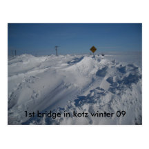 104, 1st bridge in kotz winter 09 postcards
