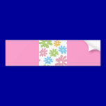 105 COLORFUL VECTOR FLOWERS COLLAGE GRAPHICS TEMPL bumper stickers