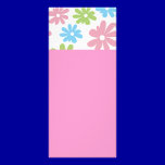 105 COLORFUL VECTOR FLOWERS COLLAGE GRAPHICS TEMPL rack cards