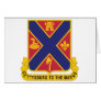 107 Field Artillery Regiment Card