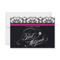 107Jodene - BAT MITZVAH RESPONSE CARDS :: ceremony Custom Announcement