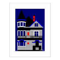 1080 Haight Street - passepartout posters by lonvig 1080 Haight Street - passepartout posters