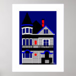 1080 Haight Street - passepartout Print
