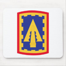 108th Air Defense Artillery Brigade Patch Mouse Pad