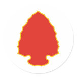 109 Field Artillery Regiment Round Sticker