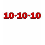 10-10-10 Hearts T-shirt
