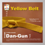 10-2 Yellow Belt Do-jang Poster