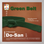 10-4 Green Belt Do-jang Poster