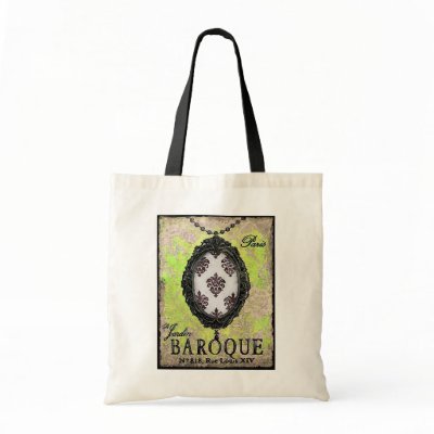 $10.95 Baroque Pendant Canvas Bag by galleriaofart
