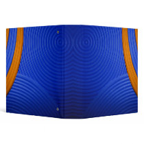 10 Blue & Orange 1.5" Avery Binder