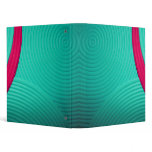 10 Blue & Pink Abstract Sunshine 1" Avery Binder