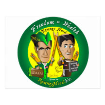 10. Freedom = Wealth Postcards