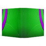 10 Green & Purple 1.5" Avery Binder