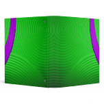 10 Green & Purple 1" Avery Binder