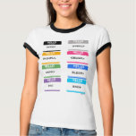10 Hello My Name Is Stickers Colors T Shirts