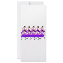 10 Ladies Dancing rack cards