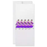 10 Ladies Dancing Full Color Rack Card
