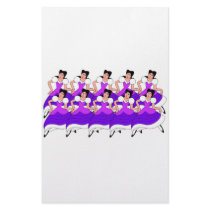 10 Ladies Dancing stationery