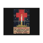 10 million members by Christmas Red Cross Postcard