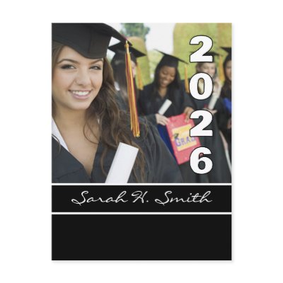 10% Off Class of 2009 Graduation Invitations Postcards by samack