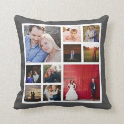 10 Photo Collage Pillow | Instagram Photo Pillow